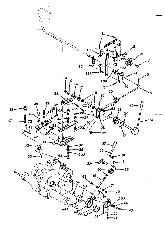 Craftsman 91725600 lift assembly diagram