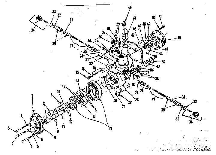 Craftsman 91725600 hydro gear assembly diagram