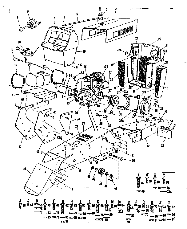 Craftsman 91725630 top half diagram