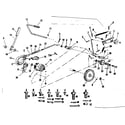 Craftsman 91725630 idler & breaking assembly diagram
