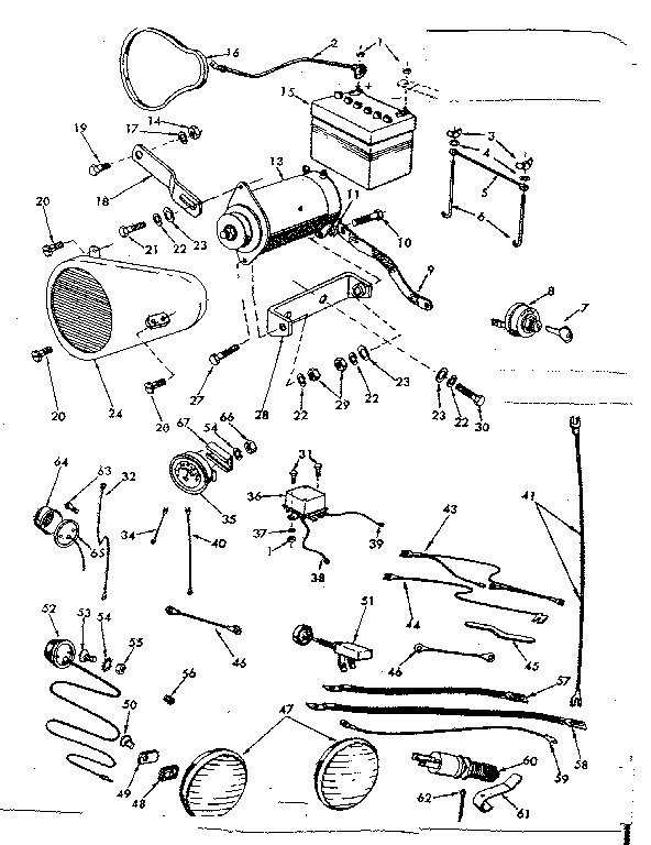 Craftsman 91725630 electrical diagram