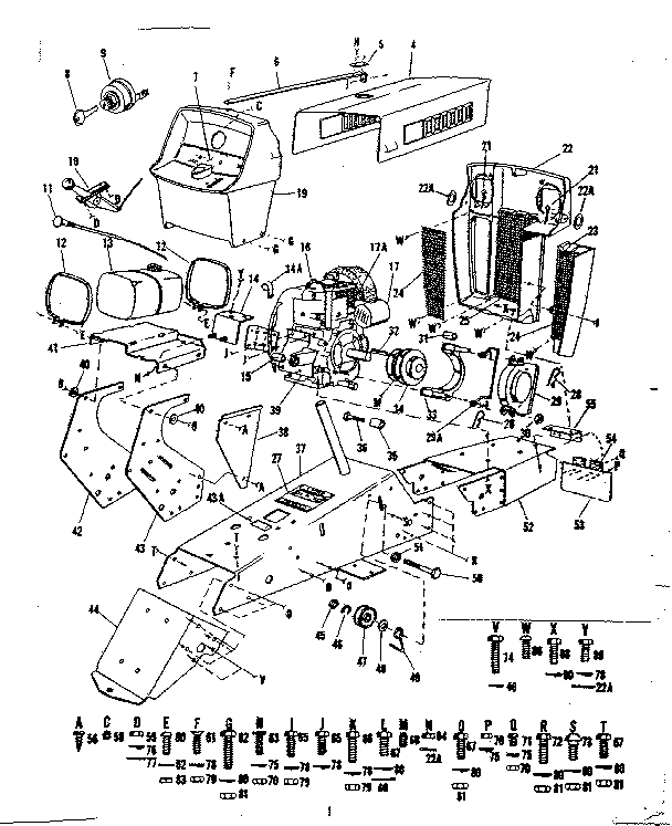 Craftsman 91725631 top half diagram