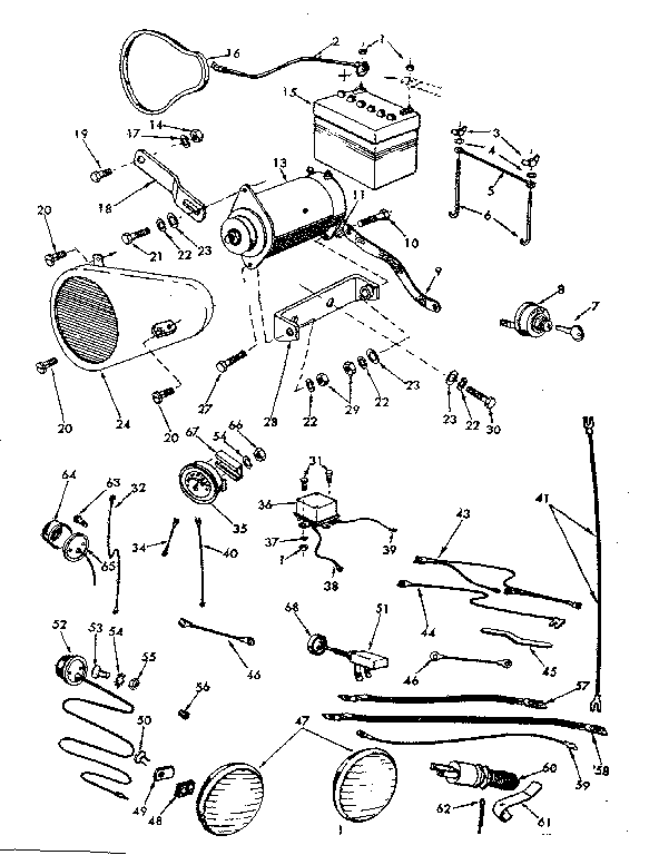 Craftsman 91725631 electrical diagram