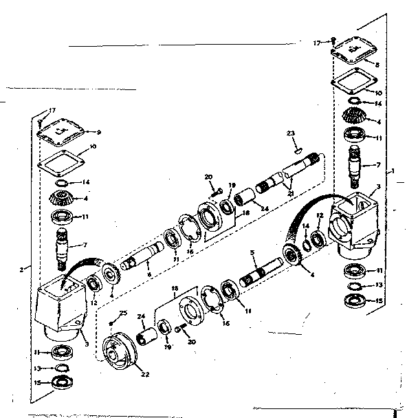 Craftsman 91762606 gear box assembly diagram