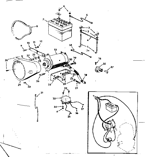 Craftsman 91799410 electrical system diagram