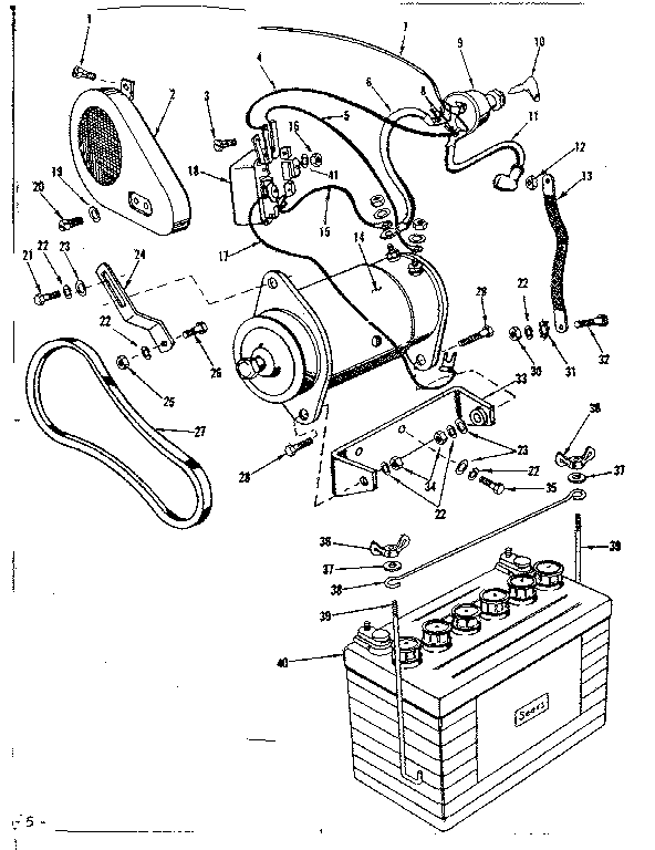 Craftsman 91725470 electrical diagram