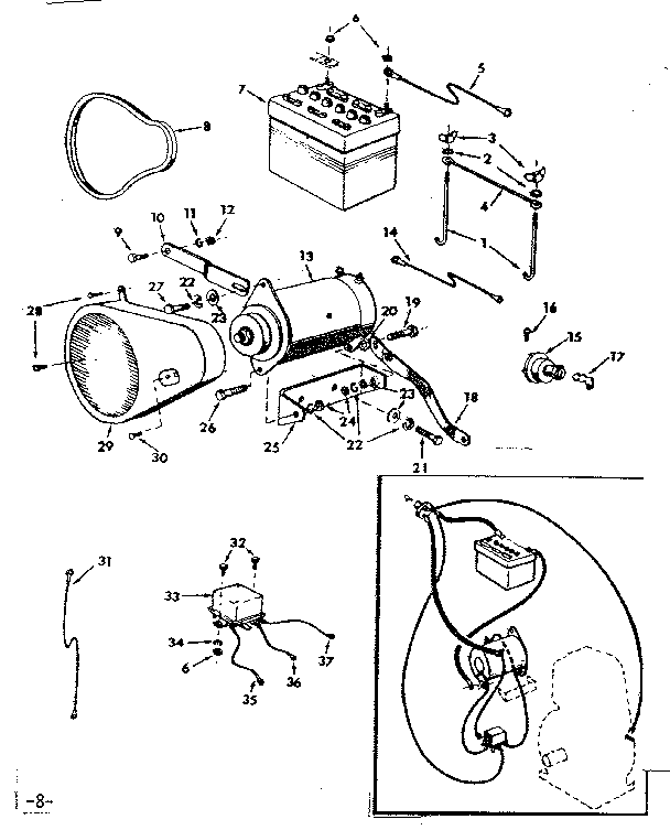 Craftsman 91799411 electrical system diagram