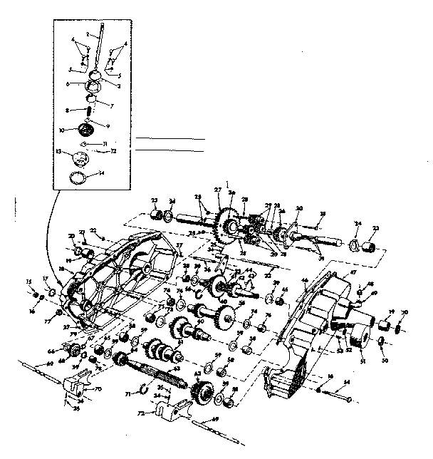Craftsman 91799411 transmission diagram
