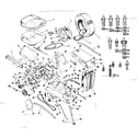 Craftsman 91799801 steering assembly diagram