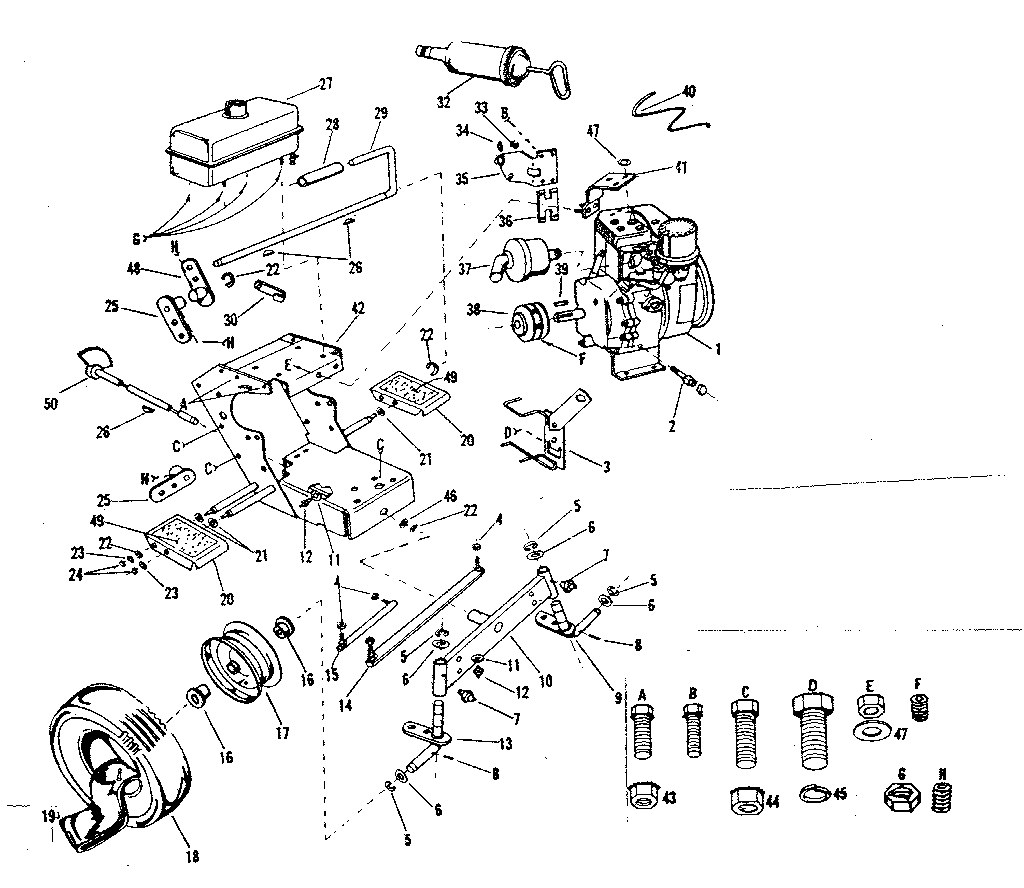 Craftsman 91799820 engine diagram