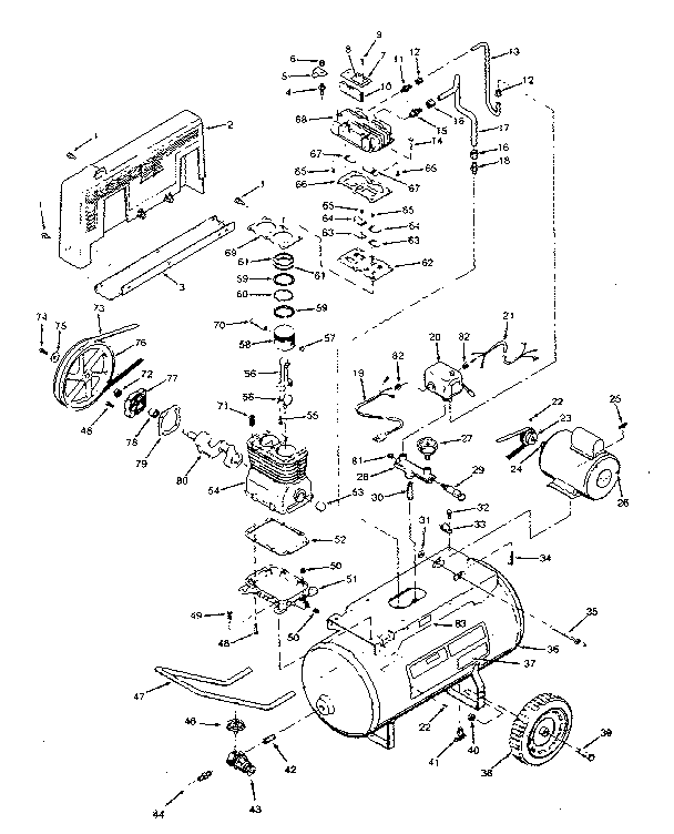 Craftsman 919174210 replacement parts diagram