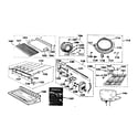 Kenmore 2582353680 optional accessories diagram