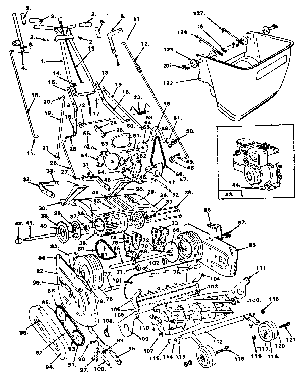 Craftsman 328815320 replacement parts diagram