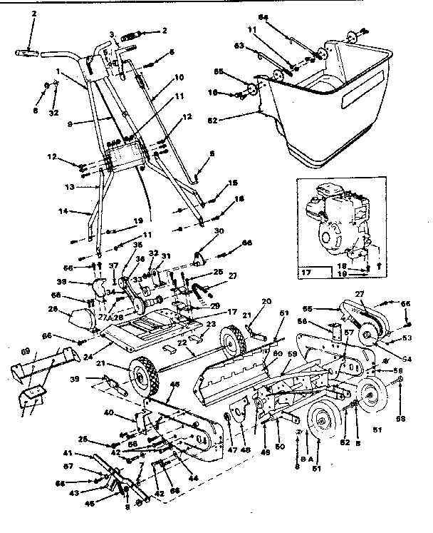 Craftsman 328915100 replacement parts diagram
