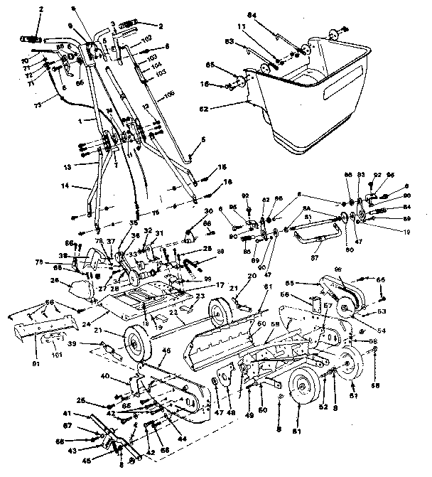 Craftsman 328915500 replacement parts diagram