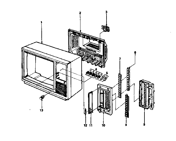 LXI 56442040450 cabinet diagram