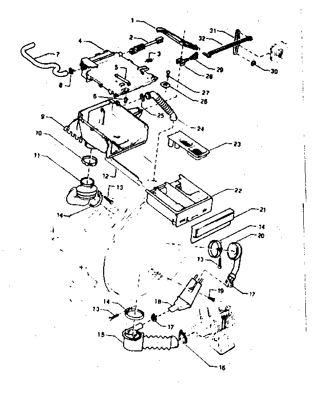 Kenmore 68381145100 dispenser diagram
