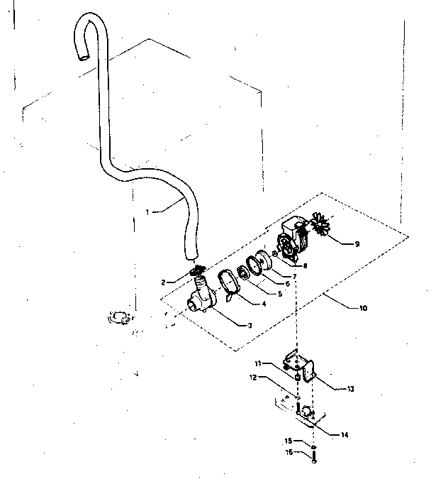 Kenmore 68381145100 water system diagram