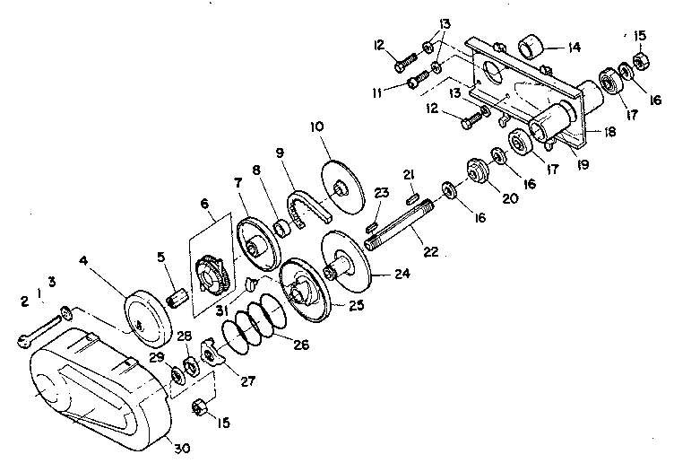 Manco 303-00 torque converter drive diagram