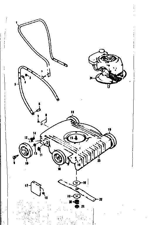 Craftsman 13191075 replacement parts diagram