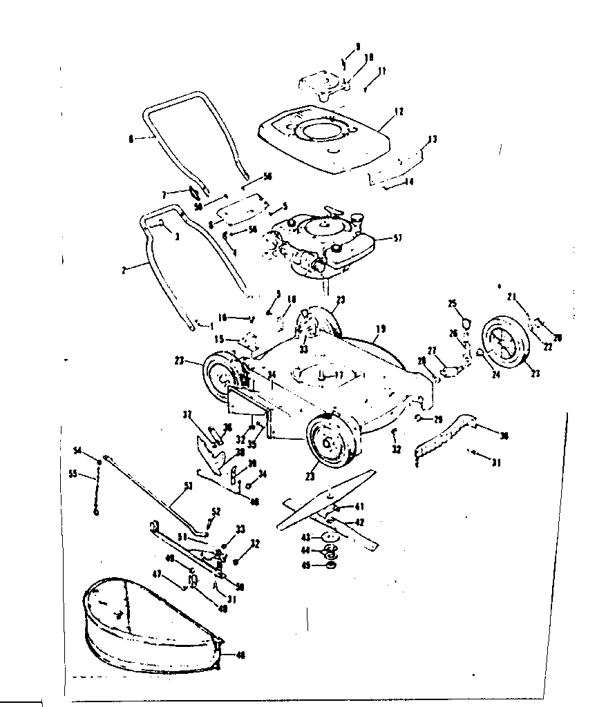 Craftsman 13191417 replacement parts diagram
