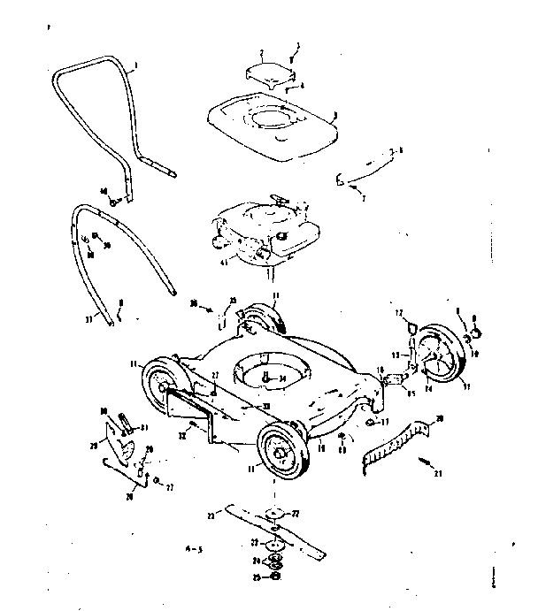 Craftsman 13191450 replacement parts diagram