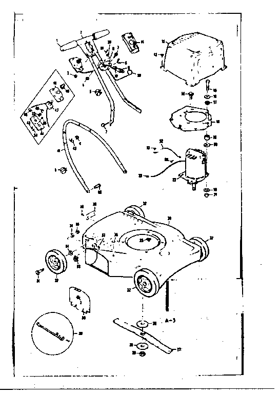 Craftsman 13191500 replacement parts diagram