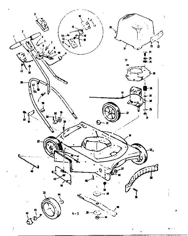 Craftsman 13191510 replacement parts diagram
