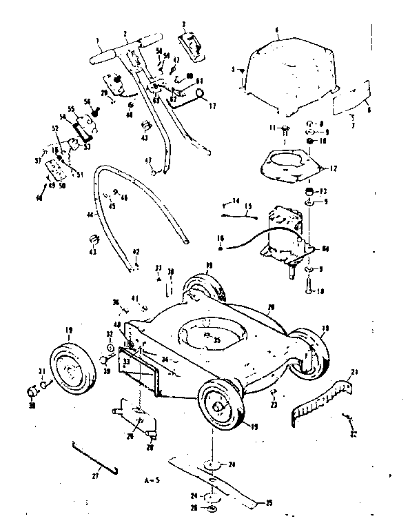 Craftsman 13191512 replacement parts diagram