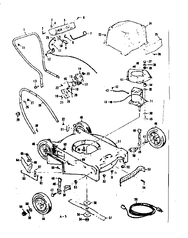 Craftsman 13191521 replacement parts diagram