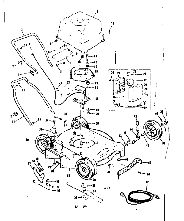 Craftsman 13191523 replacement parts diagram