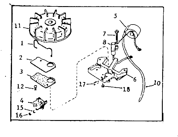 Craftsman 53613650 magneto diagram