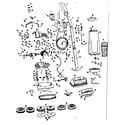 Kenmore 1008082 floor polisher diagram