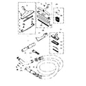 Kenmore 116A78600 attachment parts diagram