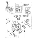 Kenmore 11676620 base assembly diagram