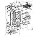 Kenmore 1033226720 body section diagram