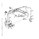 Kenmore 1033226720 burner section diagram