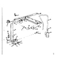 Kenmore 1033266760 burner section diagram