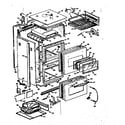 Kenmore 1033266760 body section diagram