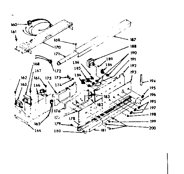 Kenmore 1033266751 control panel diagram