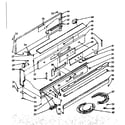 Kenmore 1037446840 backguard section diagram