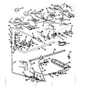 Kenmore 1037466632 burner section diagram