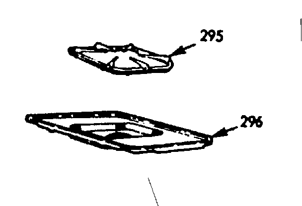 Kenmore 1037666761 opt. fifth burner diagram