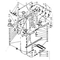 Kenmore 1037806700 lower burner section diagram