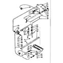 Kenmore 1037846791 upper & lower burner section diagram