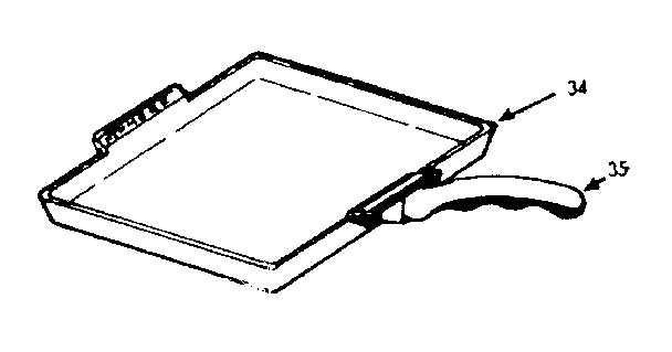 Kenmore 1039366701 opt. set-on griddle diagram