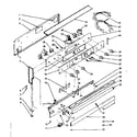 Kenmore 1039426700 backguard section diagram