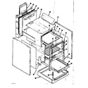 Kenmore 1197246840 body section diagram