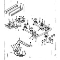 Kenmore 1198346760 burner section diagram