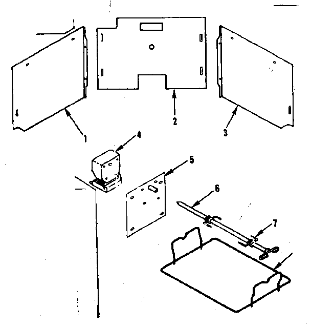Kenmore 1199686791 optional equipment diagram